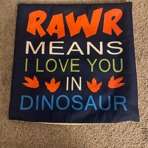 Dinosaur Themed Cushion Cover